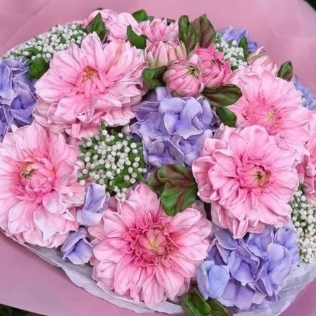 Букет из зефира, 35 см.