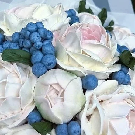 Букет из зефира, 35 см.