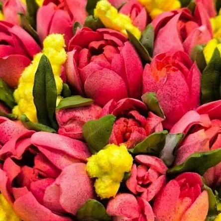 Букет из зефира, 35 см.