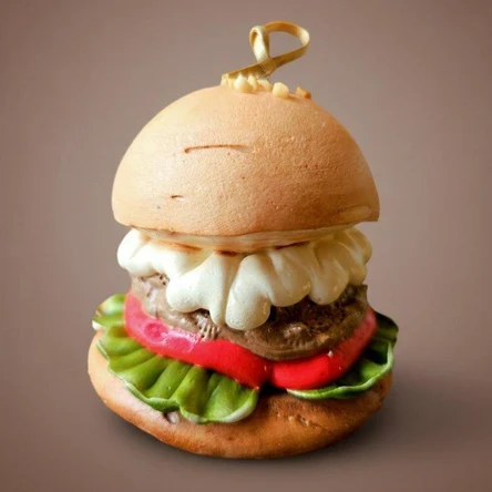 Пирожное "Бургер"