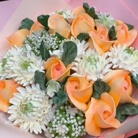 Букет из зефира, 28 см.