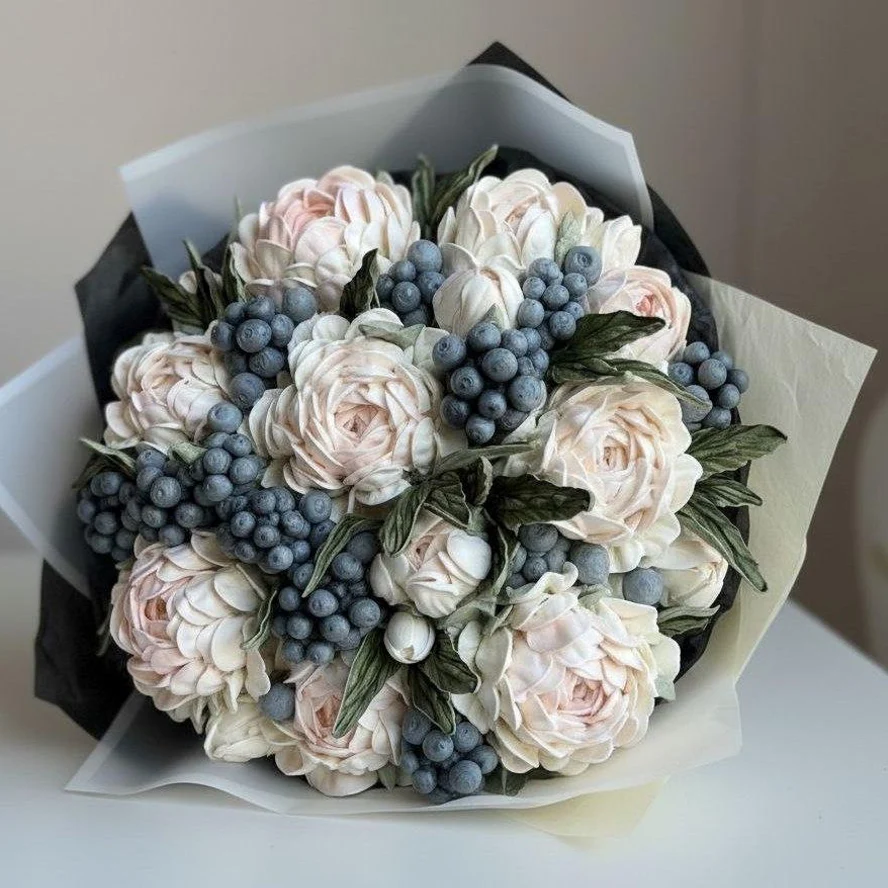 Зефирные букеты