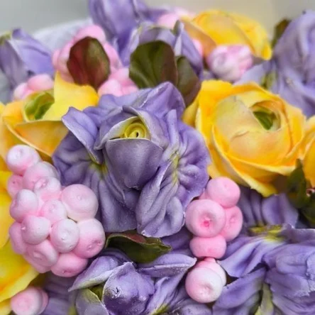 Букет из зефира, 18 см.