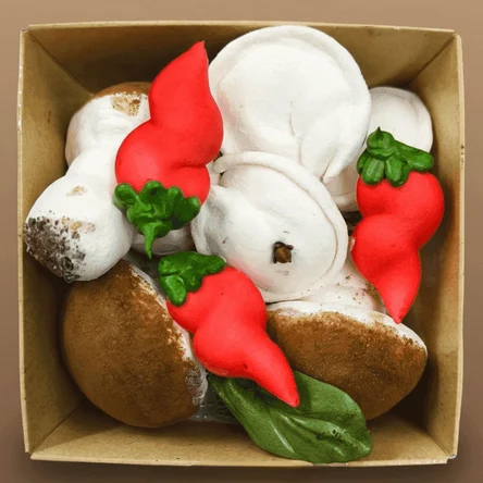 "Пельмени с грибами"